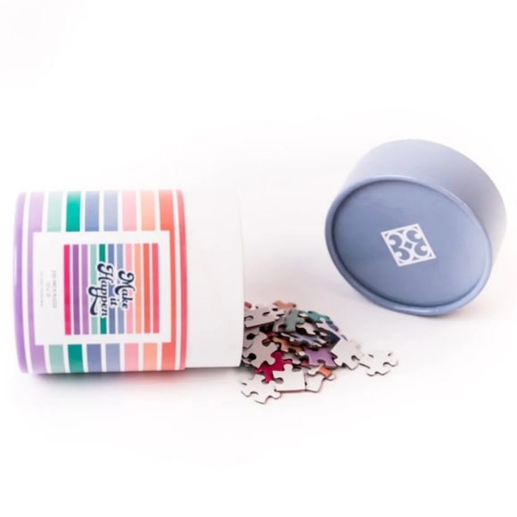 NWT, Puzzle, "Make it Happen" Stripe Mini Puzzle - Picture 3 of 3